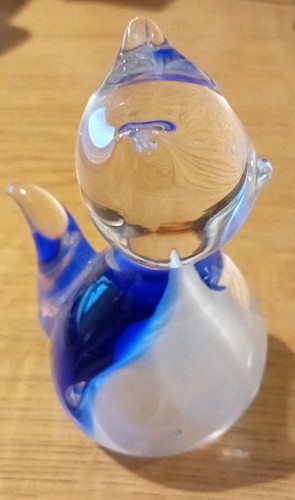 Vintage handmade blue white - vintage,