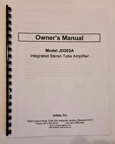 Jolida model jd202a - jd202a, integrated
