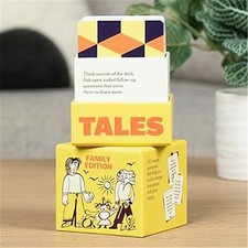 150PCS Yellow Conversation Card Adult Kid Family Party Game TALES Game Cards Toy