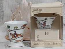 Pair of Boxed Coalport Hunting