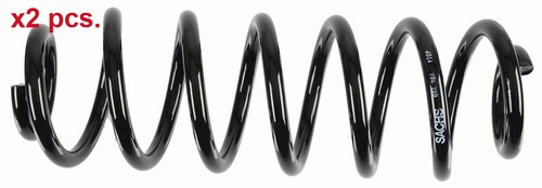 Pcs rear coil springs - coil,