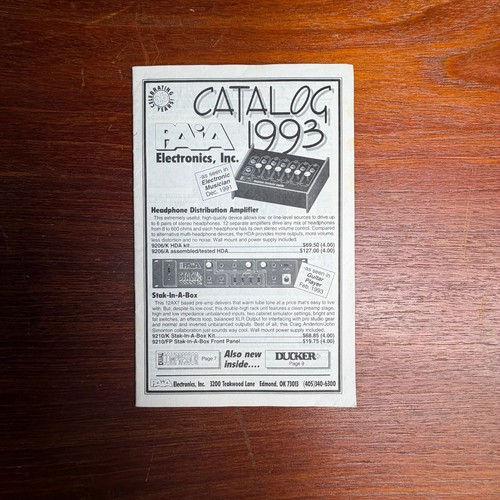 Vintage 1993 paia - 1993, electronics