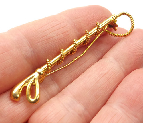 Vintage tie collar stock pin - tie,