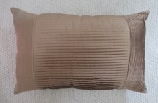 Dunelm Brown Faux Shot Silk Effect Cushion