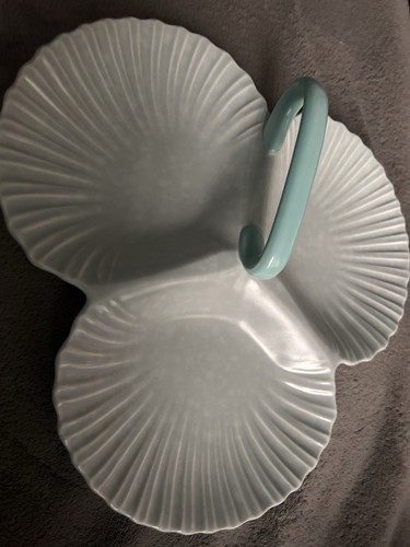 Stoneware shell serving - serving, dish