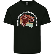 Funny Motocross Scrambling Dirt Bike Motorbike Mens Light Cotton T-Shirt
