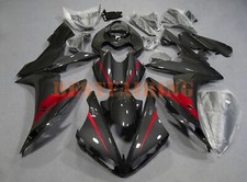 Carbon Fiber Painted Fairing Kit For Yamaha YZF R1 2000-2024 R1M Black Red Body