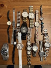 Job Lot Of Assorted Ladies And Men’s Watches All In Working Condition
