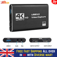 4K HDMI Video Capture Card USB