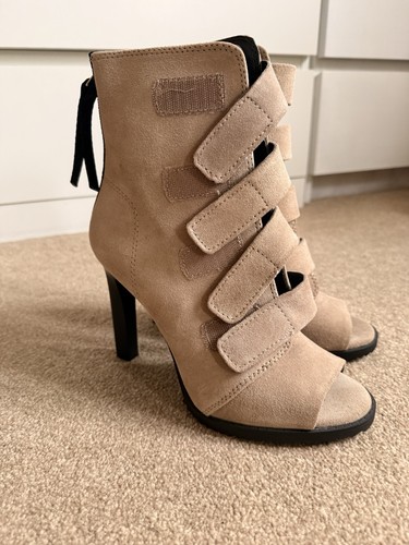 Dkny heeled open toe suede - heeled,
