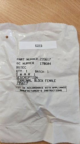 Baxi 235617 terminal - baxi,