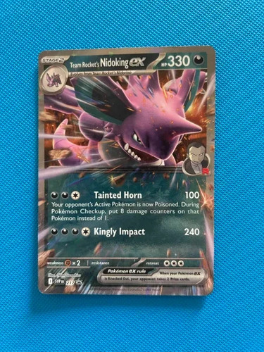 Team rockets nidoking 217 - ex,