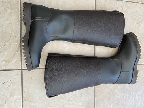 Kinpurnie brown leather long - brown,
