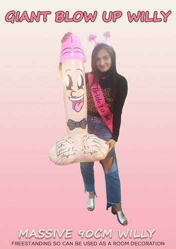 Big inflatable blow penis - big,