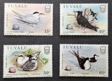Tuvalu: 1985 Birds and their Eggs; complete mint set