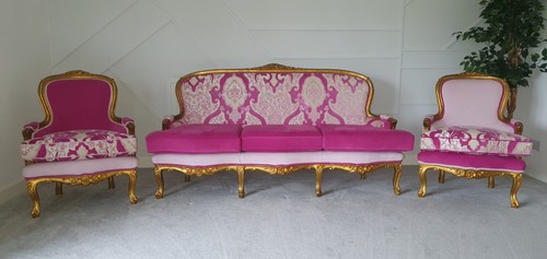 French ornate louis - ornate, gilt