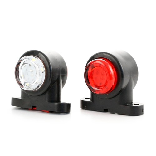 Led marker light red - light, red/white