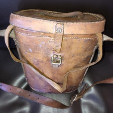 WW2 ( 1942 ) Prismatic no 5 Mk IV X7 Pair Of Binoculars + original leather case