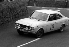 Mazda RX3 during the Manx Rally on September 07 1973 Racing Old Photo 1