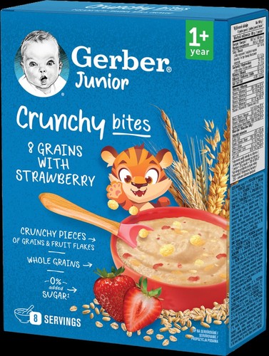 Gerber junior crunchy bites - crunchy, 8