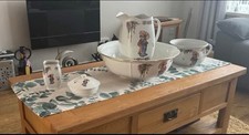 Antique Pitcher and wash bowl set. 