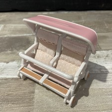 Sylvanian Families Double Twin Pushchair  Stroller Nursery Calico Critters
