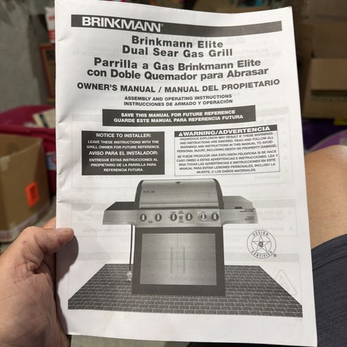 Brinkmann elite charcoal - brinkmann,