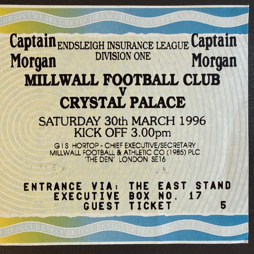 Millwall crystal - v,