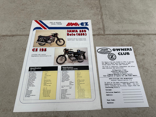 Jaya 350cc cz125 sidecar - 350cc,