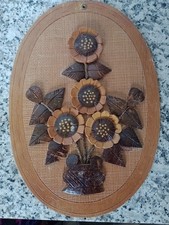 Vintage Mid Century Carved