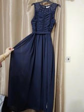 Chiffon Navy Bridesmaid or