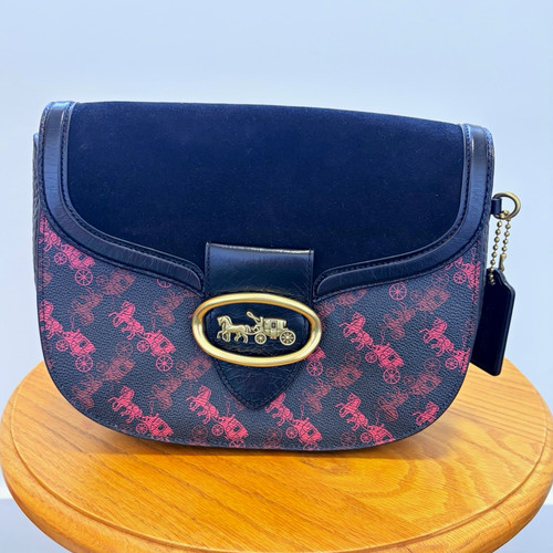 Coach kat saddle - bag, and