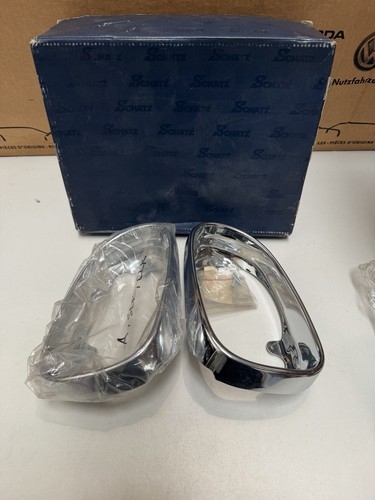 Chrome door mirror trim - mirror, set