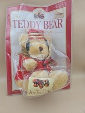 The Teddy Bear Collection Bear No:7 Barney The Bellboy & Mag Damaged Bubble