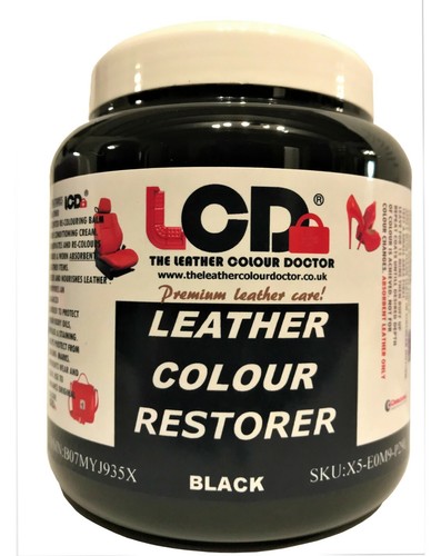 Black leather dye colour - black,