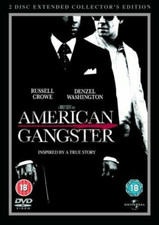 American Gangster DVD Gangster (2008) Russell Crowe Quality Guaranteed