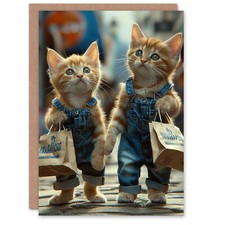 Birthday Card Cat Lover Cute