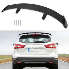 For Nissan Qashqai 131cm Carbon Fiber Car Black Rear Roof Top Spoiler Tail Wing