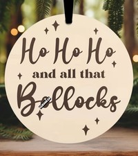 Rude Christmas Bauble Funny