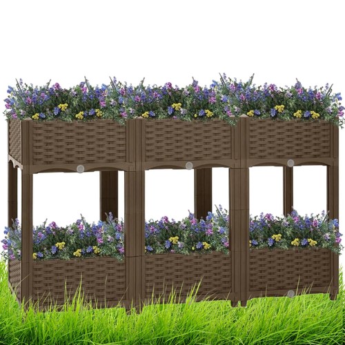 Tier rattan effect flower - 2,