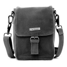 Hemp Eco Gorgeous Shoulder Bag by Sativa Bags-Grey