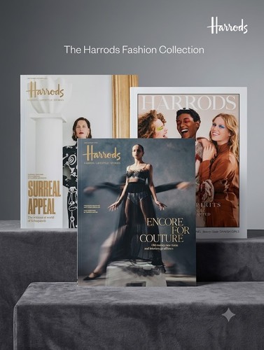 Harrods magazines bundle - 3x,