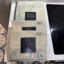 Dorma Percale Double Quilt Cover & Matching Pair of Pillowcases Estelle Range BN