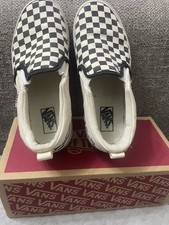 Vans Kids Checkerboard Slip On