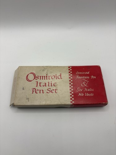 Vintage osmiroid italic pen - vintage,