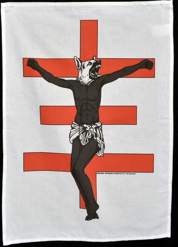 Psychic tea towel val - psychic,