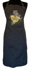 Black Smirnoff Smash Fruit Canvas Apron 100% Cotton Bar Kitchen New & Unopened