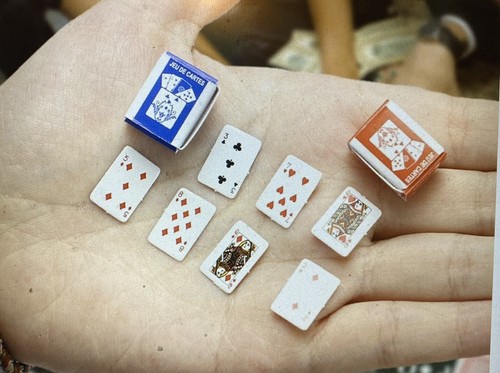 Miniature decks boxes - (2), (1)