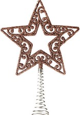 Rose gold star - rose, 14cm
