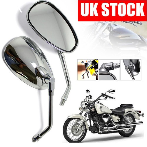 Motorcycle rearview mirrors - 2x,